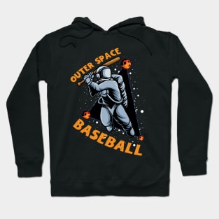 Outer Space Baseball Hoodie